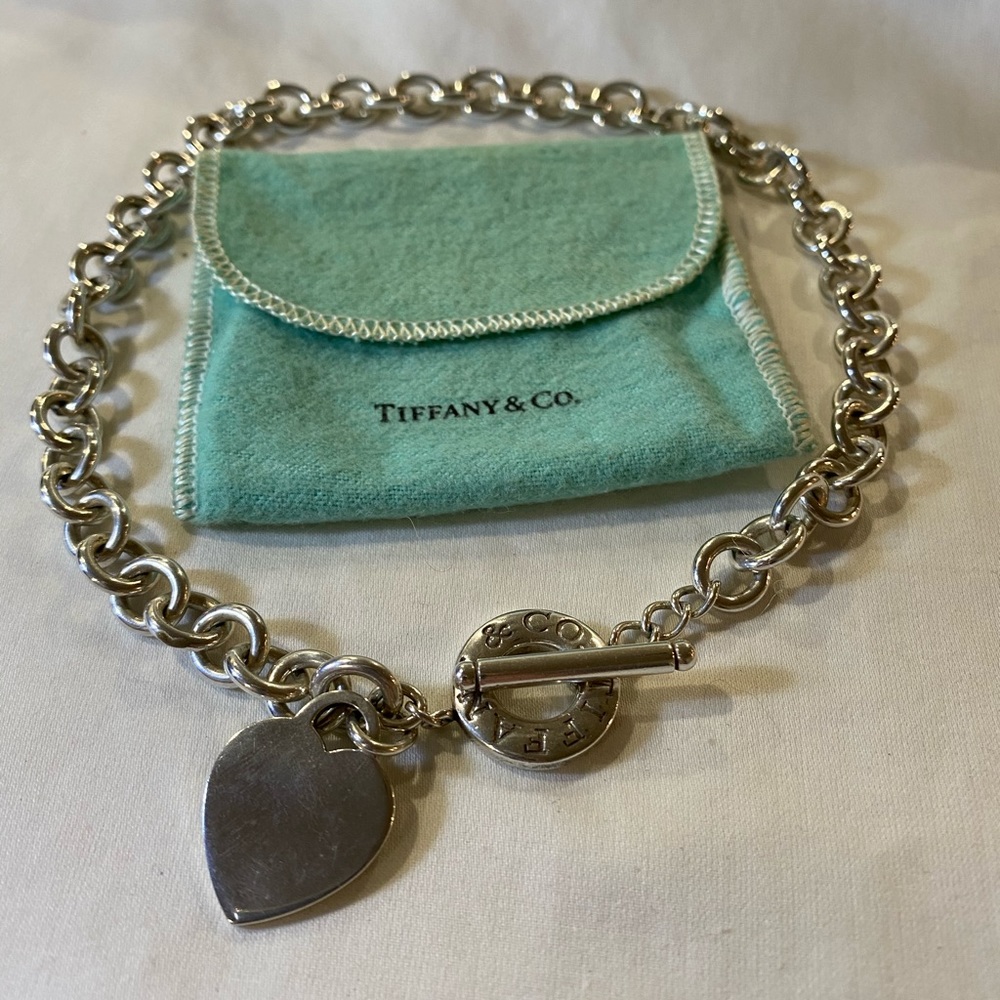 Tiffany & Co. Heart Tag Toggle Necklace
